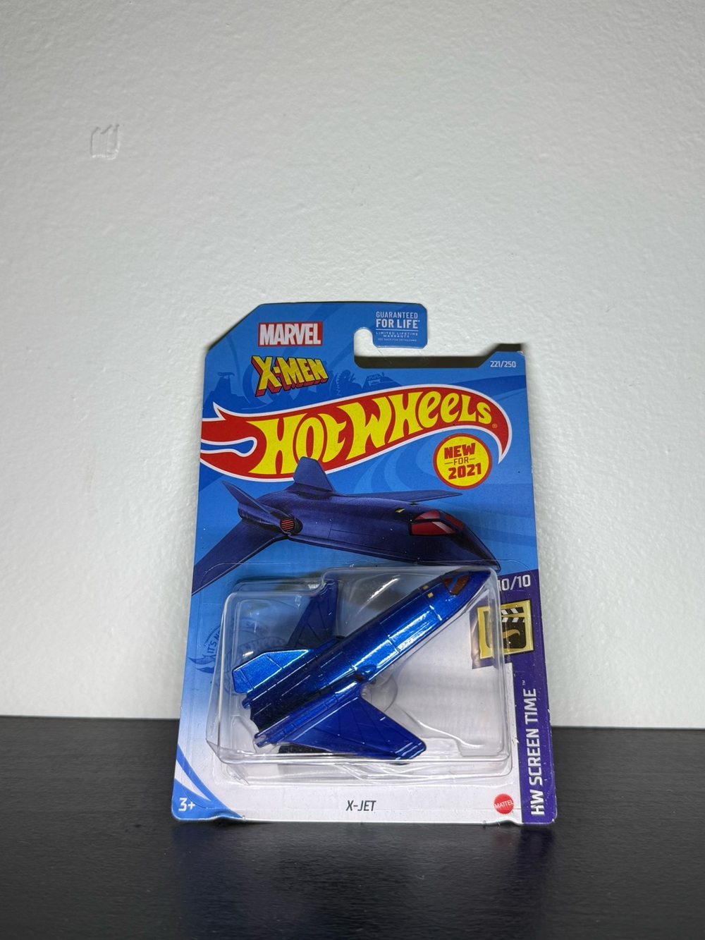Hot Wheels X-Men X-Jet Screen Time Series #10/10 Mattel 221/250
